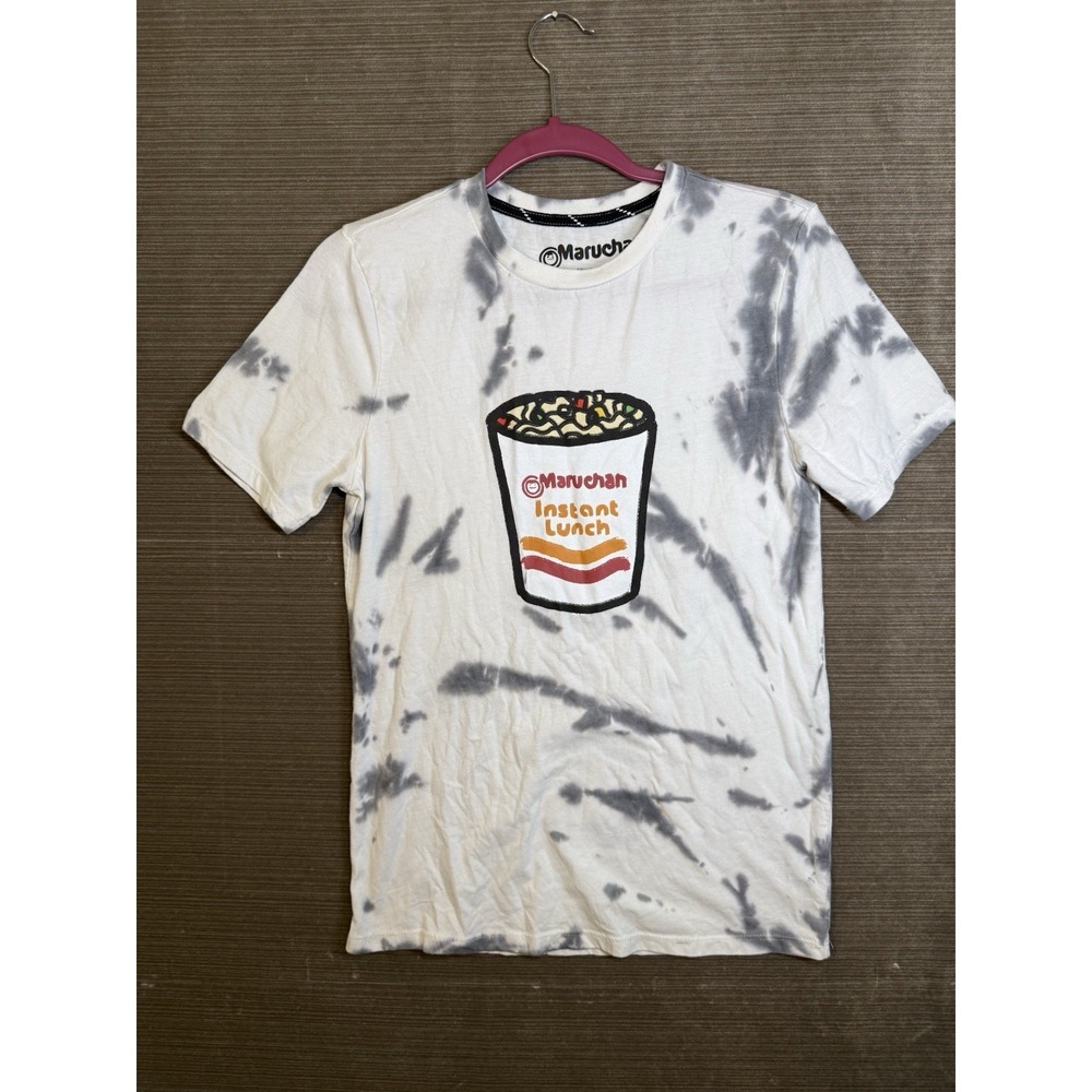 Maruchan Instant Lunch Noodle Graphic Tee White & Gray Size | Lg 12/14 Teen